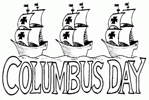 500x334 Columbus Day Coloring Pages Print Color Craft