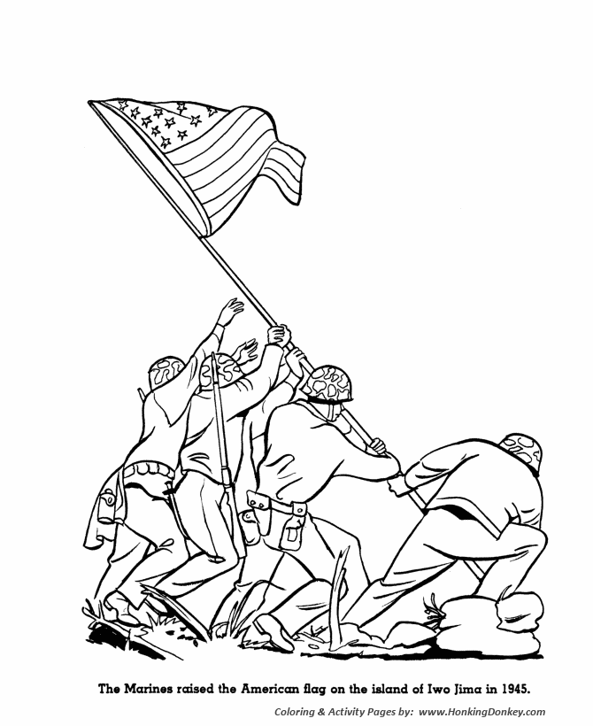 670x820 Veterans Day Coloring Pages