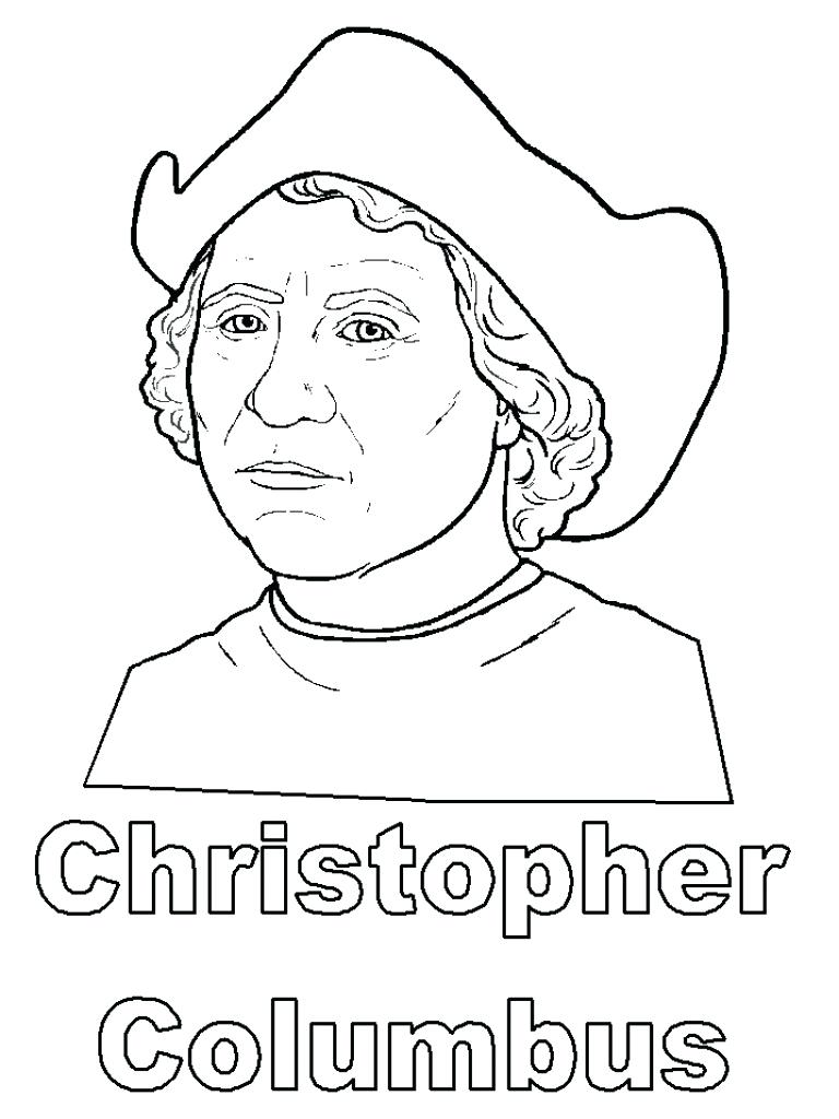 768x1024 Coloring Columbus Coloring Page Free Pages. Columbus Coloring Page