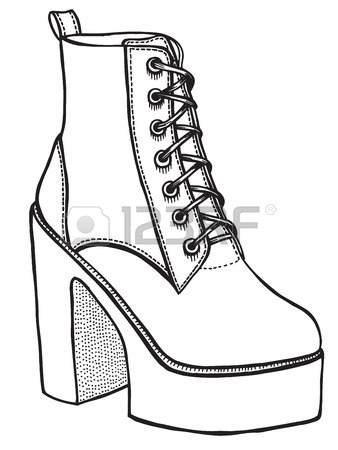 338x450 Hand Drawn Doodles Vector Sketch. Two Boots Royalty Free Cliparts