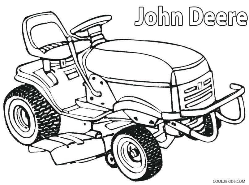 805x598 Combine Harvester Printable Coloring Sheet