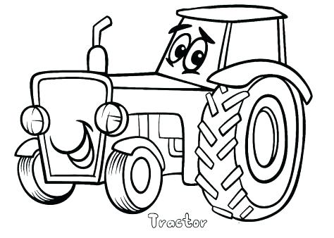 474x338 John Deere Combine Coloring Pages