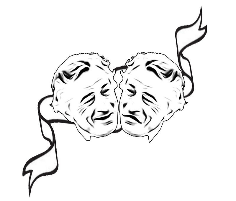 800x682 Robert De Niro Comedy And Tragedy Mask