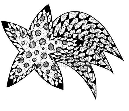 449x387 Christmas Comet Drawing Illustration Stock Photo Slavule