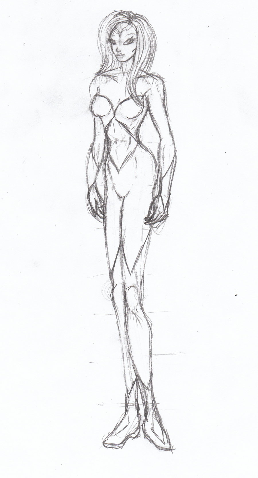 900x1665 Comic Book Anatomy Practice By Binkatong