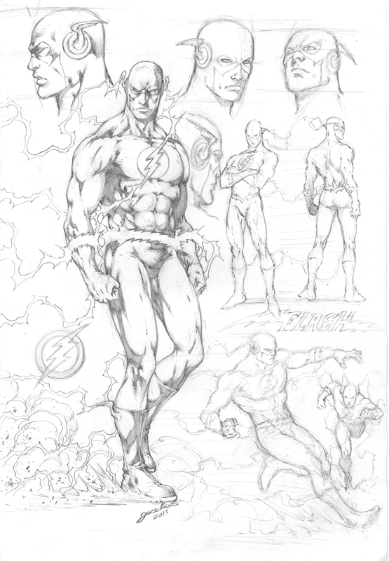 555x800 Flash Character Study By On @