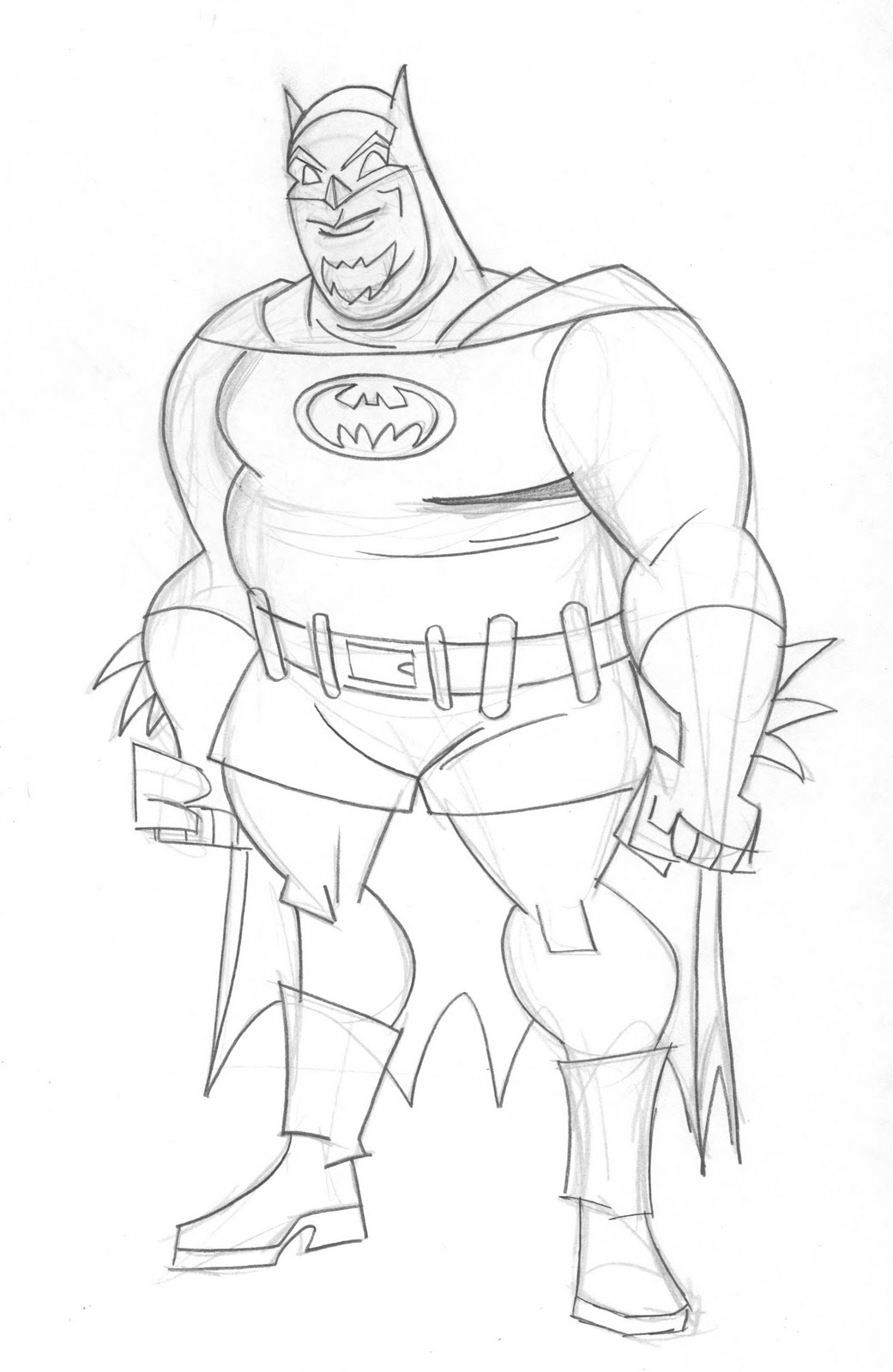 1041x1600 Draw! Batman Brave And The Bold Character Design