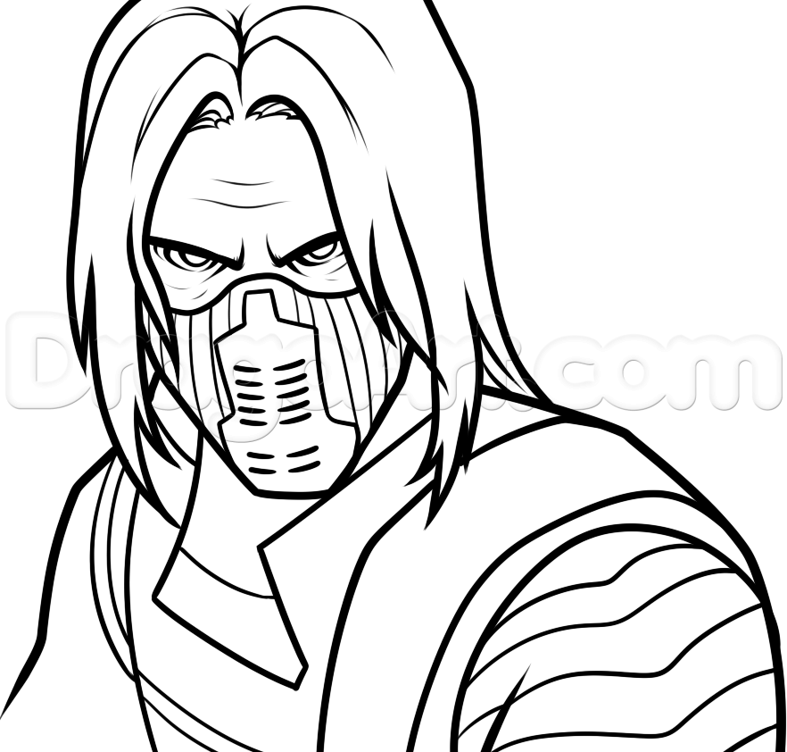 882x842 How To Draw Winter Soldier Stuff To Buy Winter
