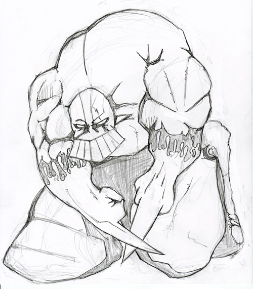 500x571 The Daily Comic Sketch Challenge The Maxx