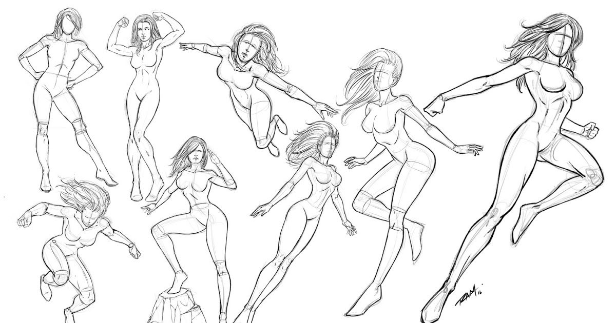 1200x630 Ram Studios Comics Drawing Superhero Women