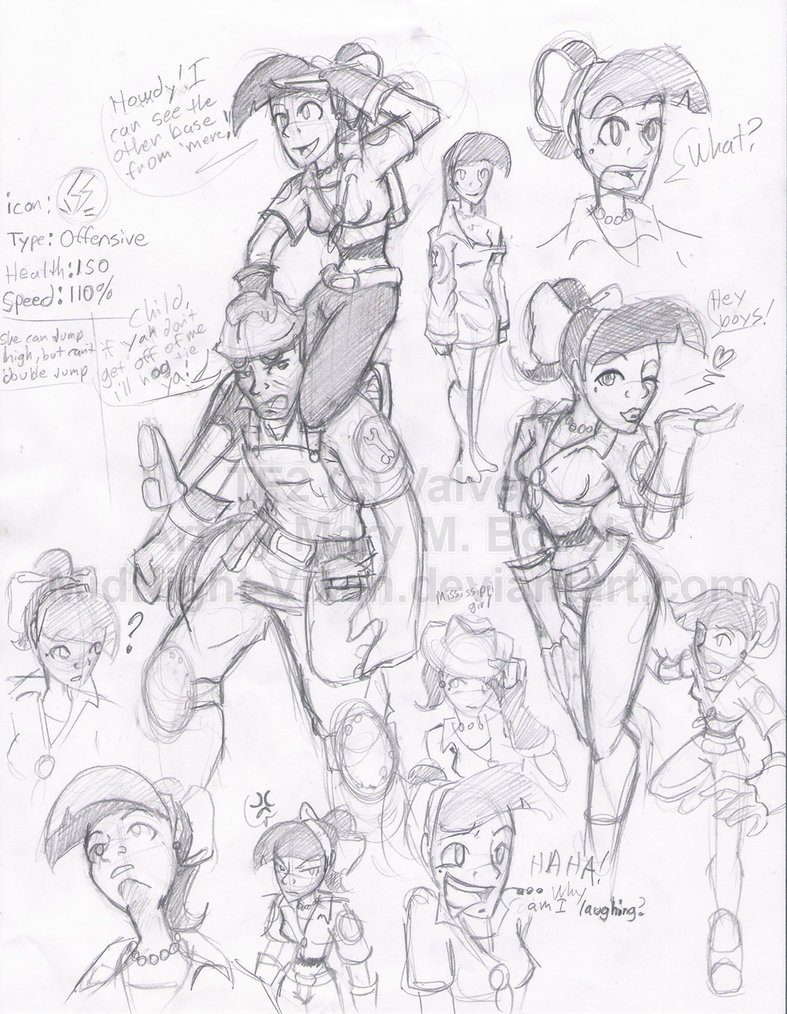 787x1014 Tf2 Comic Sketch Dump By Midnight Vixen