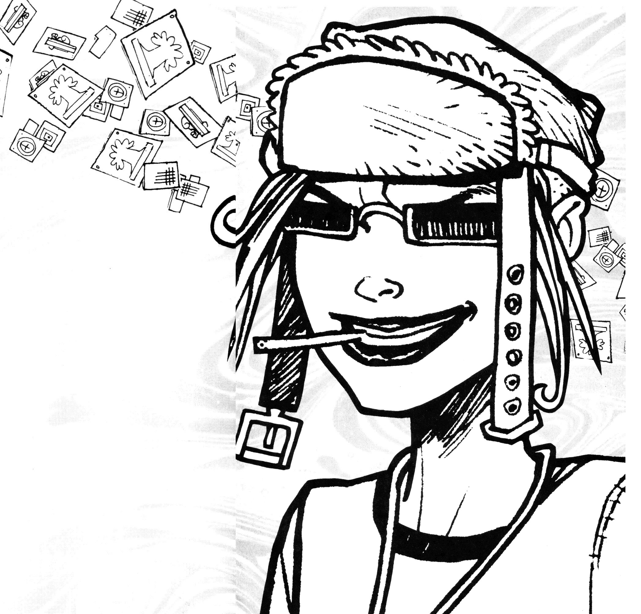 2097x2010 Tank Girl 2, Issue 2 Comic Book