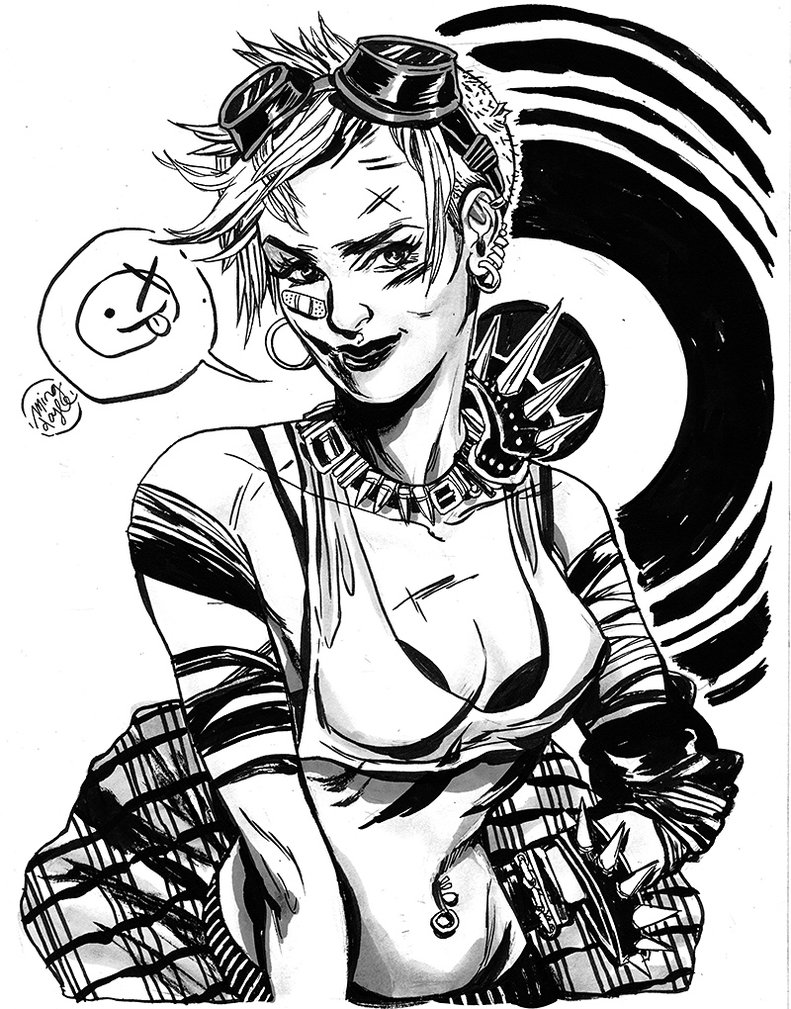 791x1009 Boston Comic Con Pre Commission, Tank Girl By Mysteryming