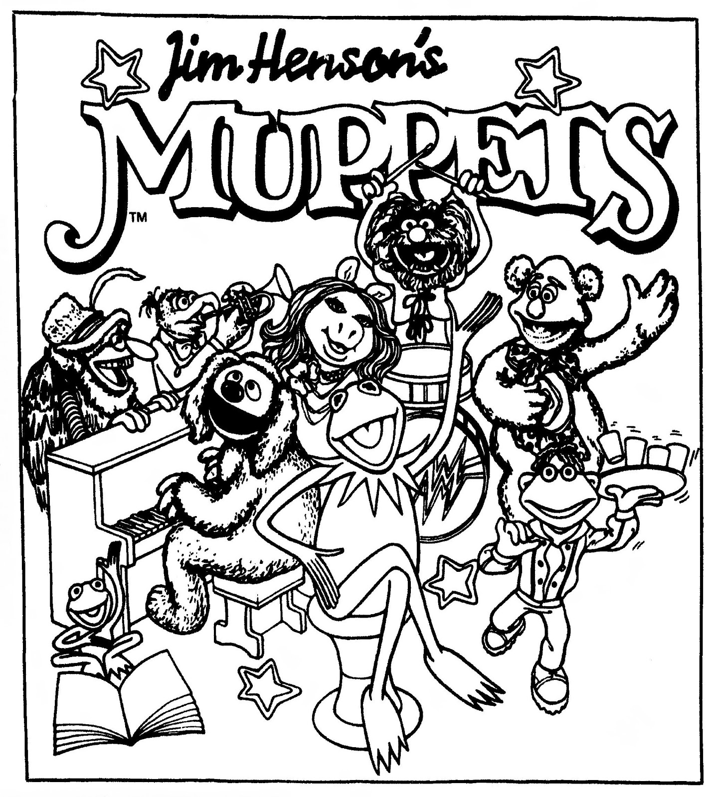 1420x1600 Mostly Paper Dolls Too! Muppets Comic Strip