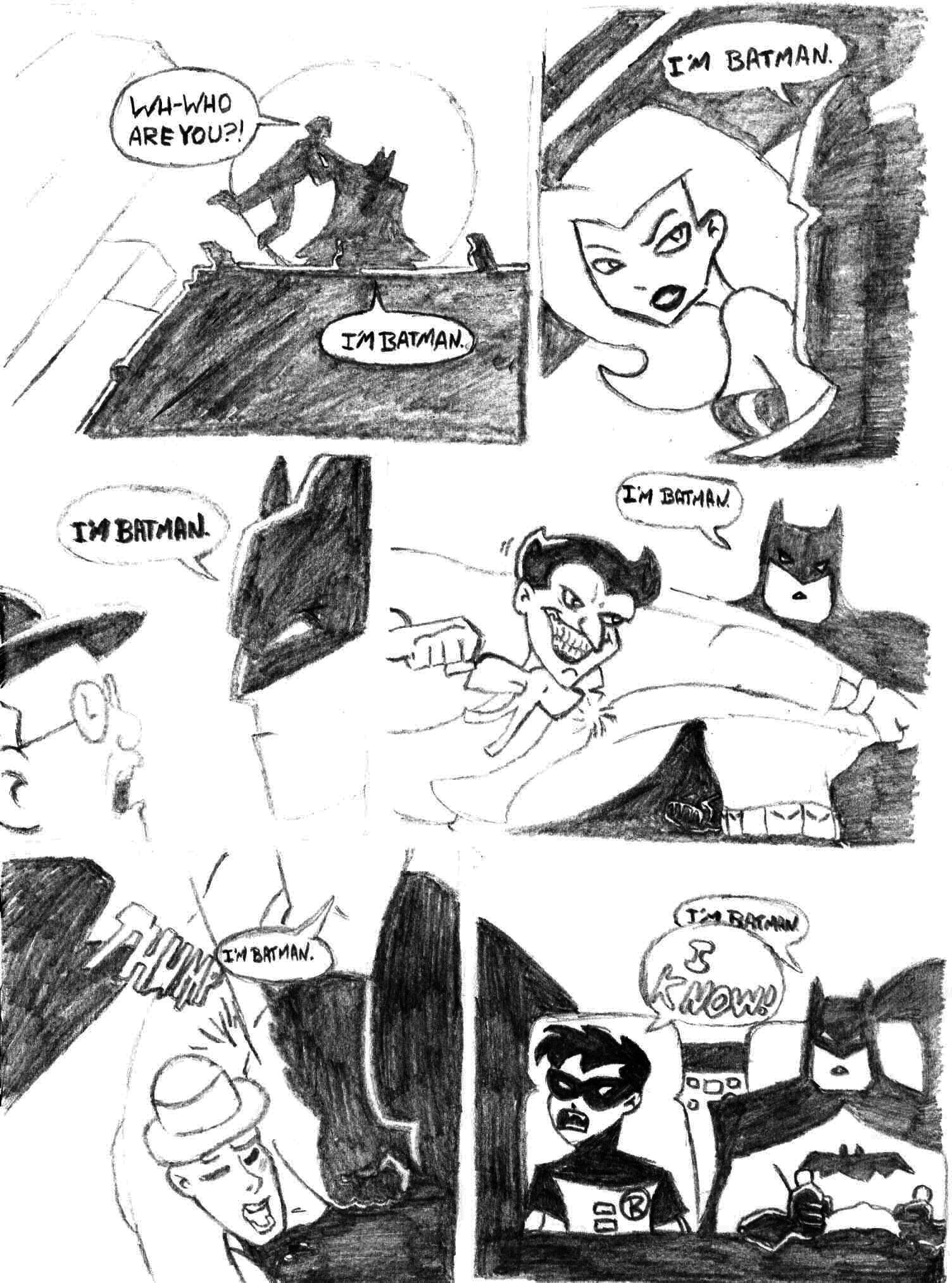 1504x2027 Batman Comic Strip By Fluffynits