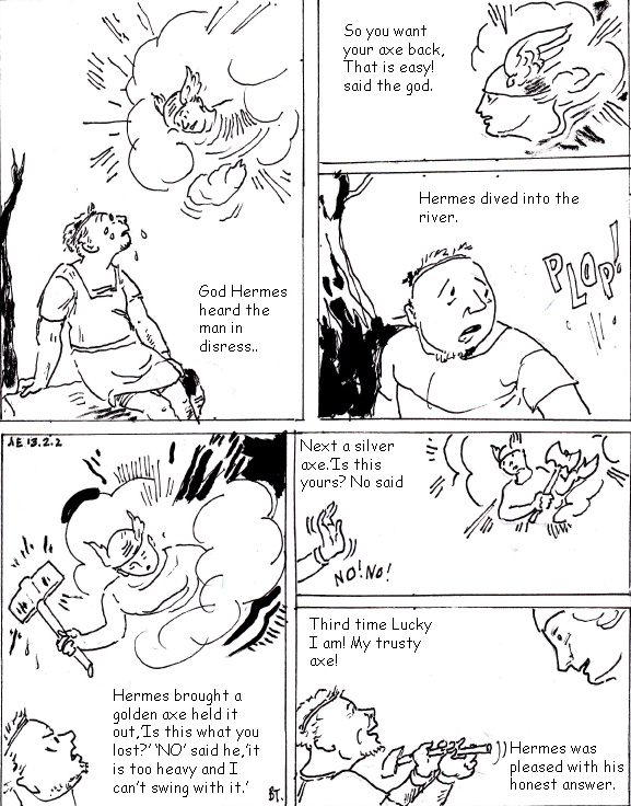 577x736 Aesop Fables In Comic Strip 2013 Bennythomas's Weblog