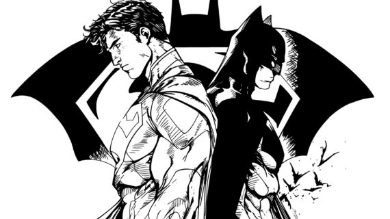 570x320 Batman And Superman Drawing How To Draw Batman Vs Superman, Step