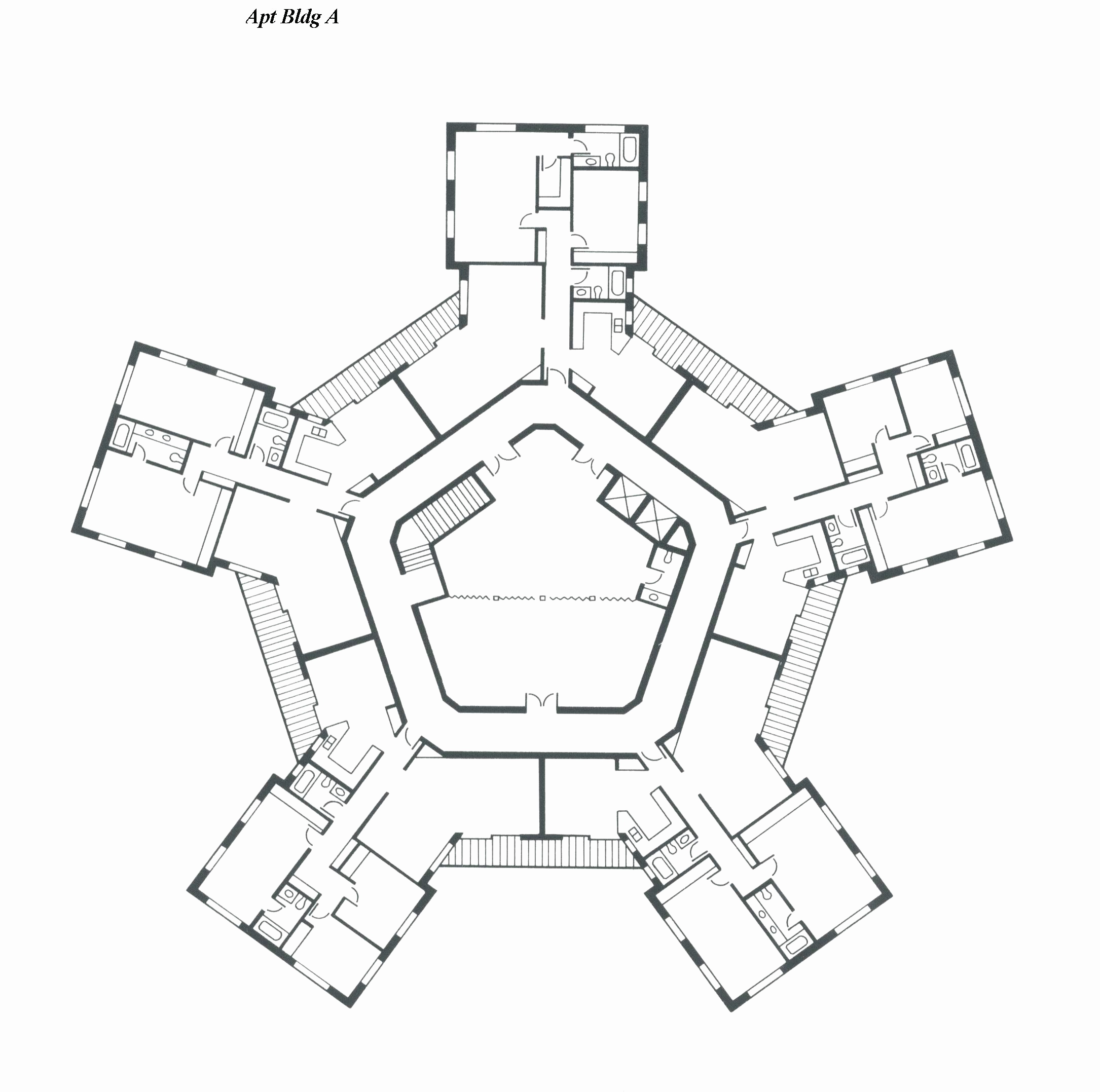 2170x2155 46 Awesome Commercial Building Floor Plans