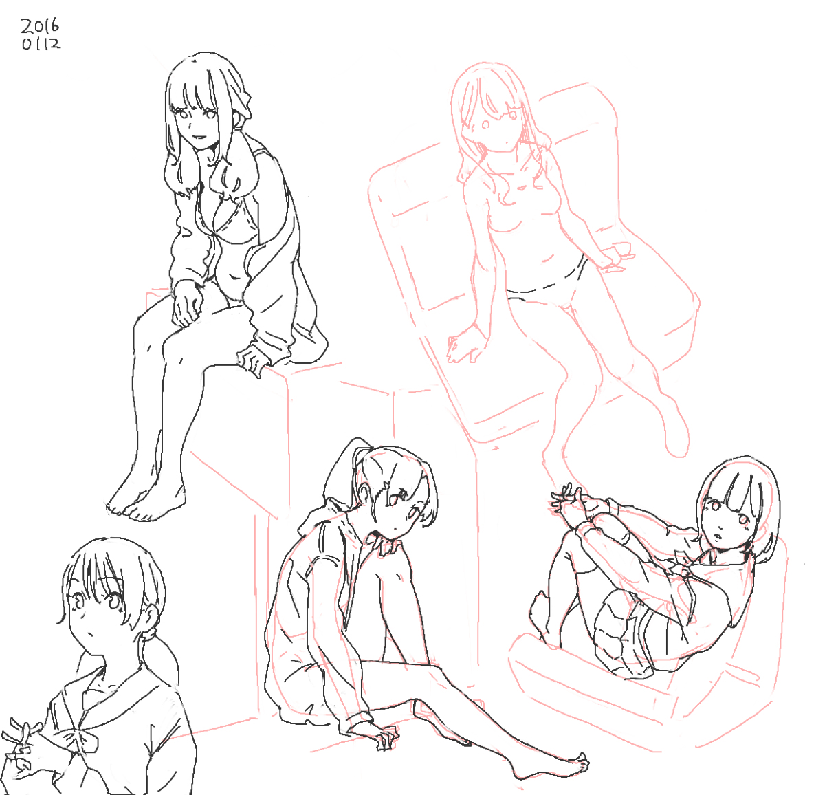 1200x1156 20151216 [3] Poses Pose