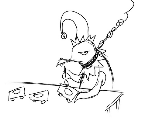 500x398 Those Drawings I Was Talking About! Inside A Dog