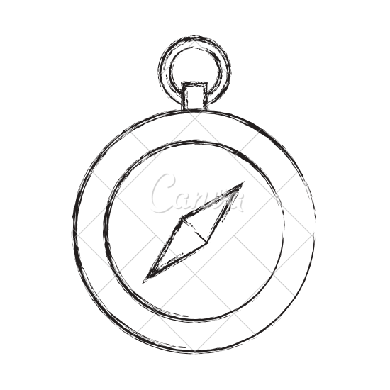 550x550 Sketch Draw Cute Compass