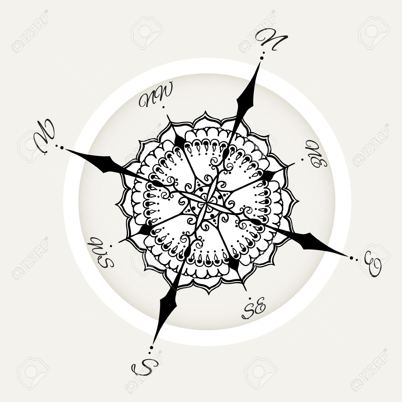 1300x1300 Drawn Compass Basic