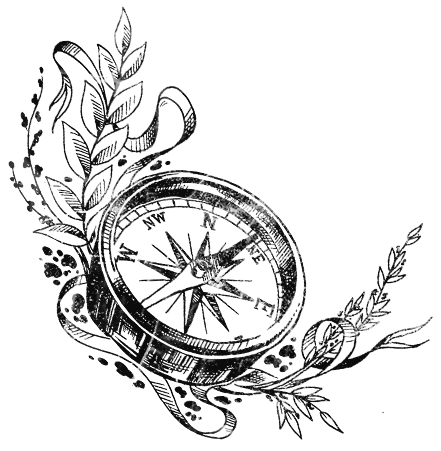 441x451 Compass Nice Ink. Compass, Tattoo And Tatting