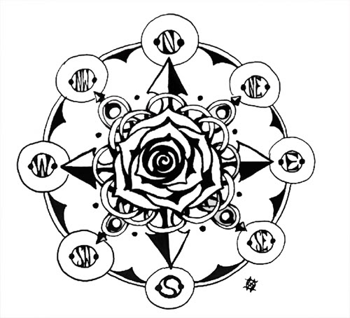 500x454 Amazing Compass Tattoo Designs In 2017 Real Photo, Pictures