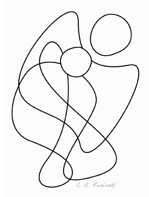 307x407 Vector Line Drawing Carol's Drawing Blog