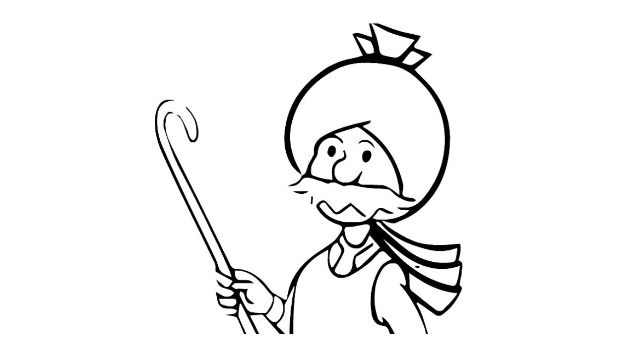 1280x720 How To Draw Chacha Chaudhary Drawing Kids Drawing