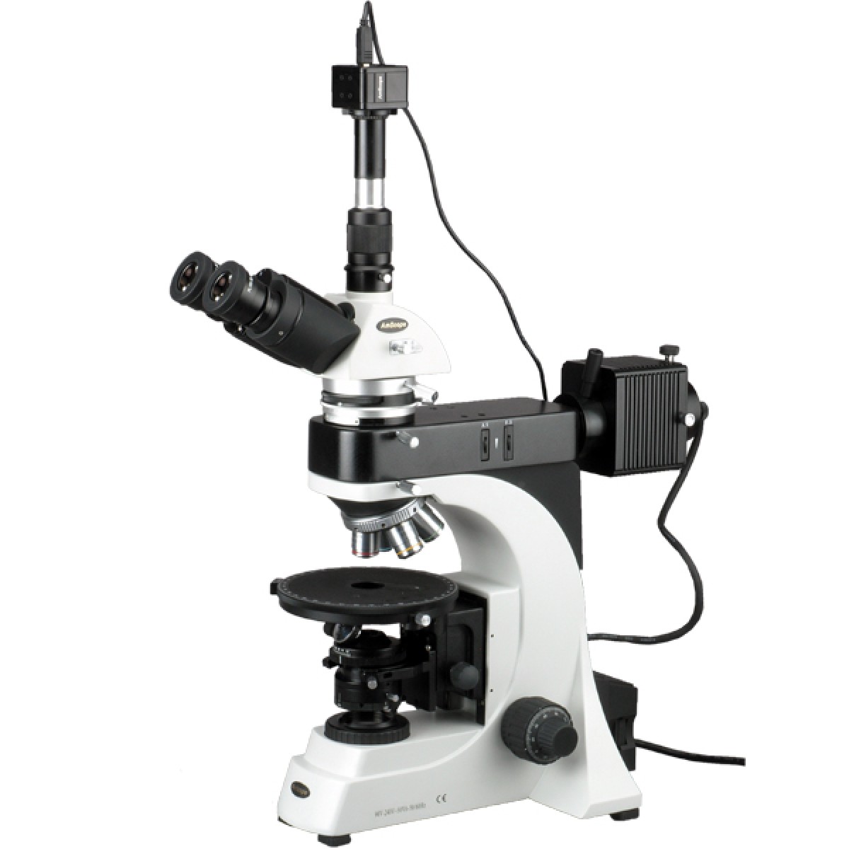 1200x1200 50x 500x Epi Trinocular Infinity Polarizing Microscope + 5mp Camera