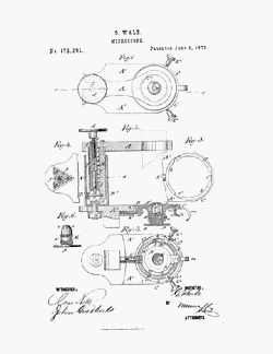 250x324 Microscope Related United States Patents 1853 1915