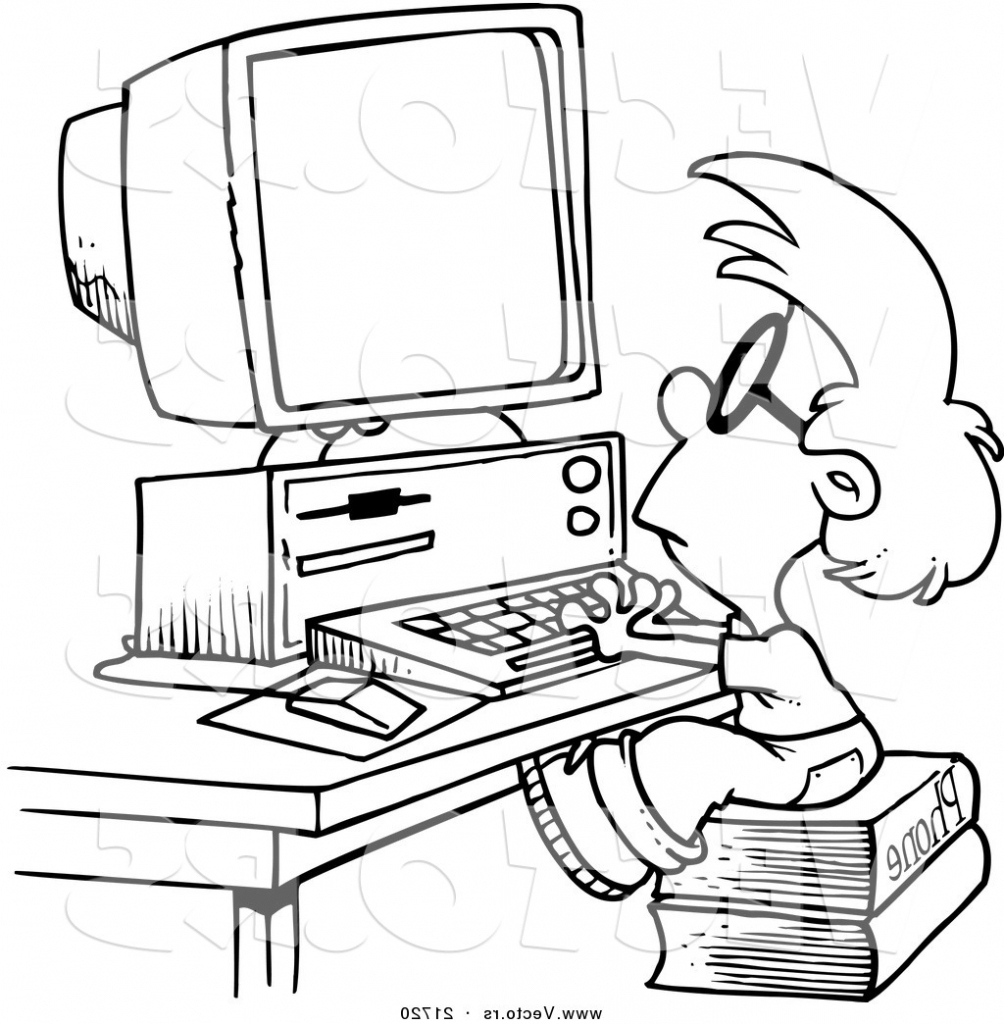 1004x1024 Computer Cartoon Drawing Where Can I Find Two Free Printable