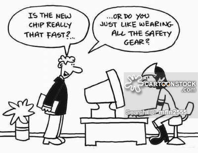 400x309 Computer Chip Cartoons And Comics
