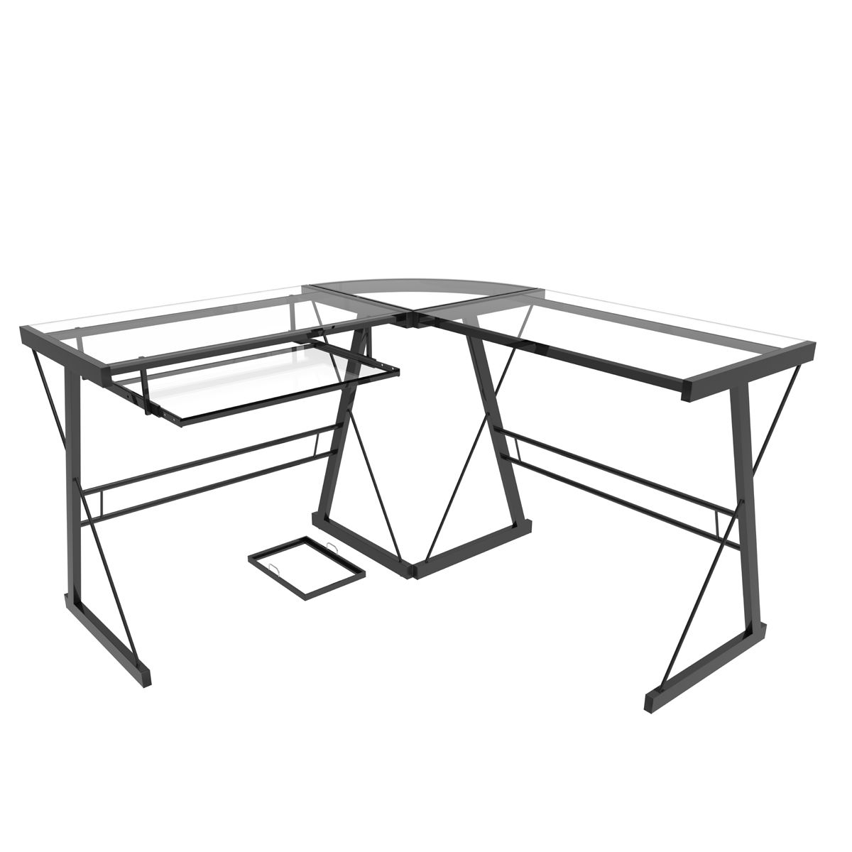 Computer Desk Drawing at GetDrawings | Free download