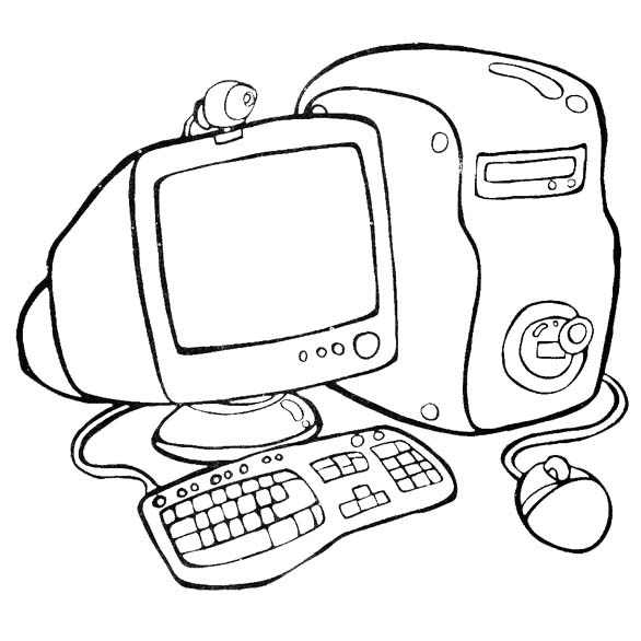 586x586 People And Jobs Coloring Pages For Kids