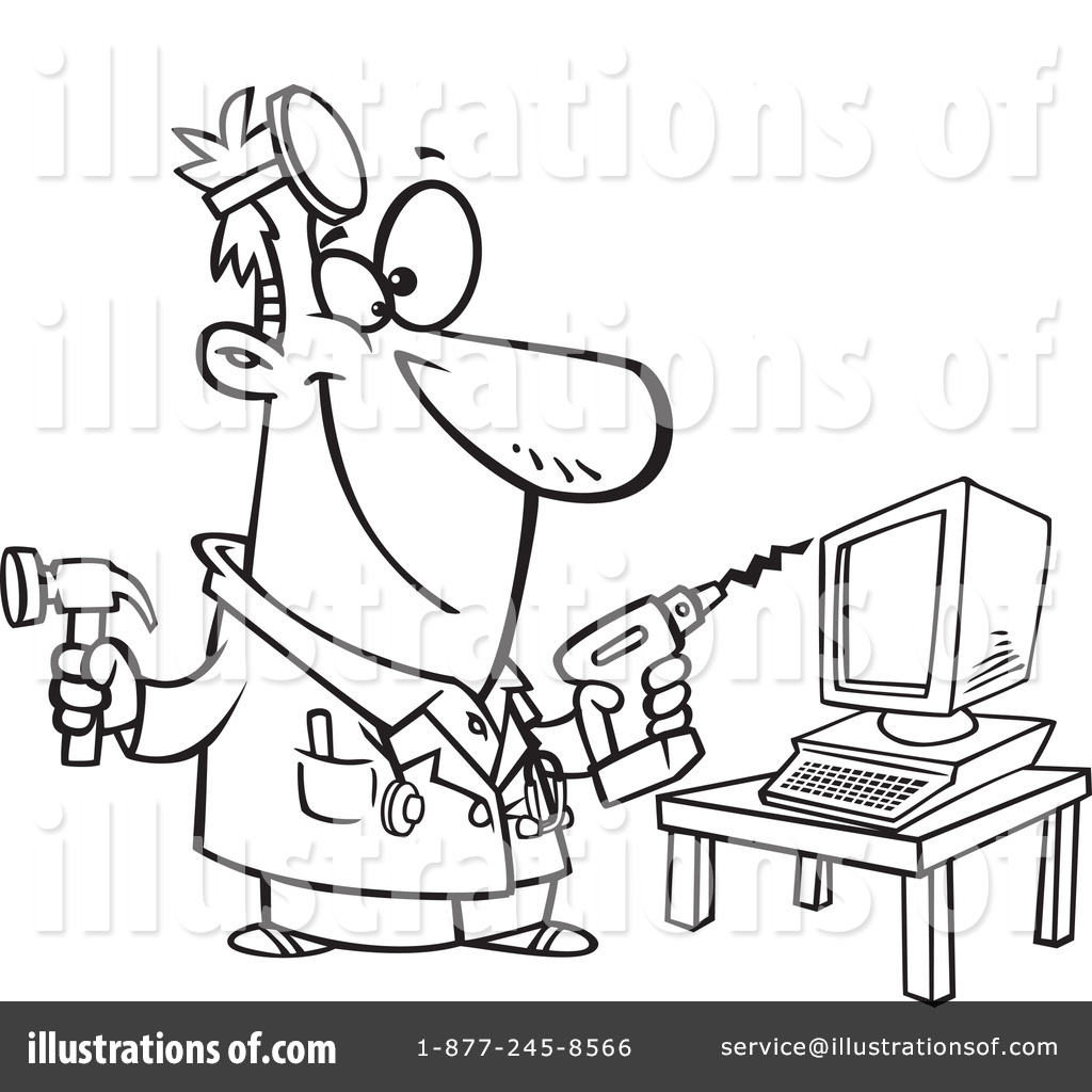 1024x1024 Computer Repair Clipart