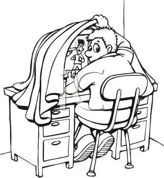 322x350 Royalty Free Clip Art Image Kid Playing Violent Video Games