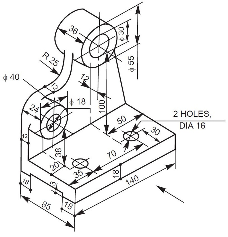 771x800 Engineering Drawing Assignment