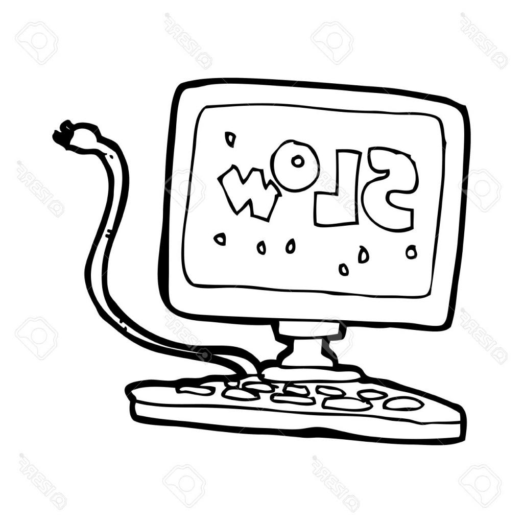 1024x1024 Computer Cartoon Drawing