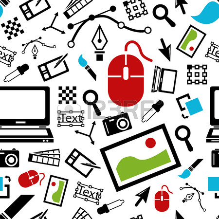 450x450 Computer Graphics Outline Icons Royalty Free Cliparts, Vectors