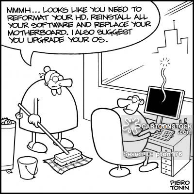 400x400 Computer Failure Cartoons And Comics
