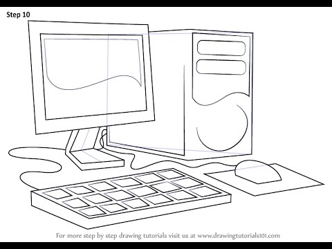 480x360 How To Draw A Computer