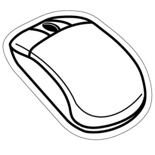 500x500 Computer Mouse Magnet