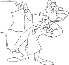 236x222 How To Draw Basil From The Great Mouse Detective Drawing
