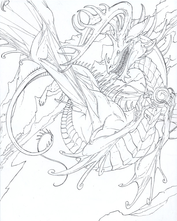 613x765 Dragon Fu, For Kumoricon! Which Starts Tomorrow. D8 11x14 Markers