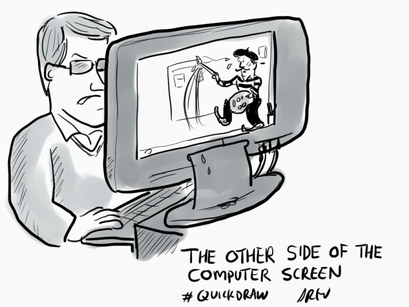 800x600 Cartoons I Drew The Other Side Of The Computer Screen