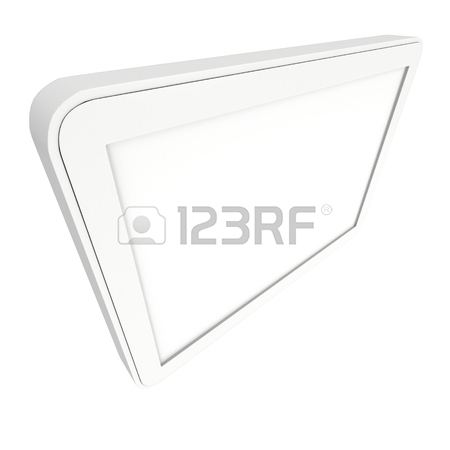 450x450 Tablet Pc Computer With Green Screen Chroma Key. 3d Render