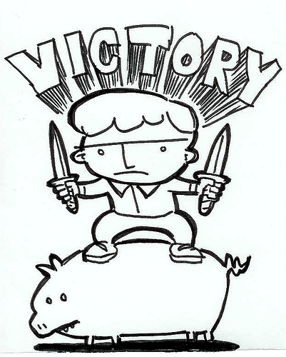 401x500 Shut The Kids Up. Drawing