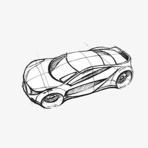 500x500 Sketch, Stroke Style, Car Top Design, Sketch Style, Brief Strokes